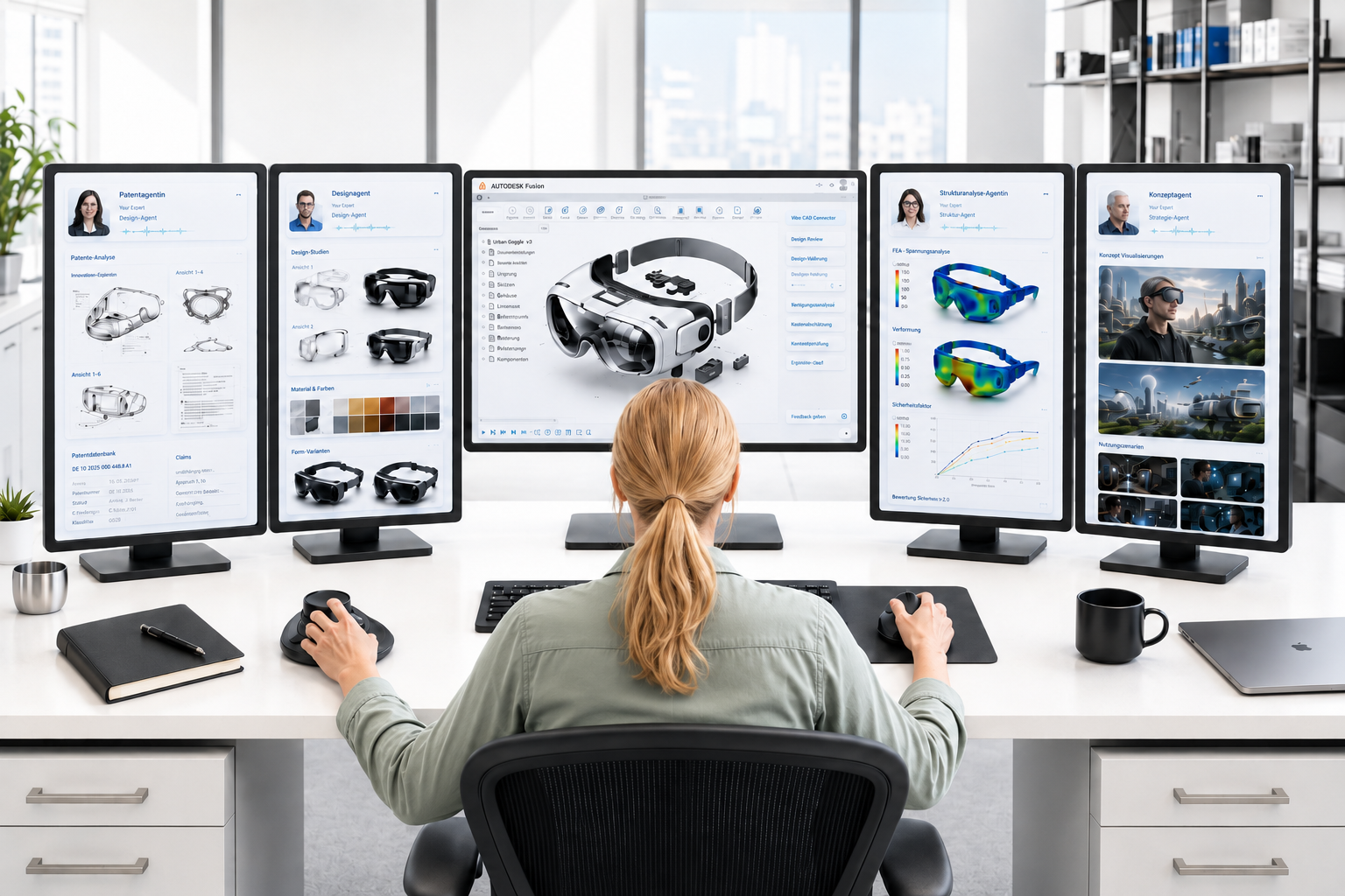 Ingenieur mit AI-Team